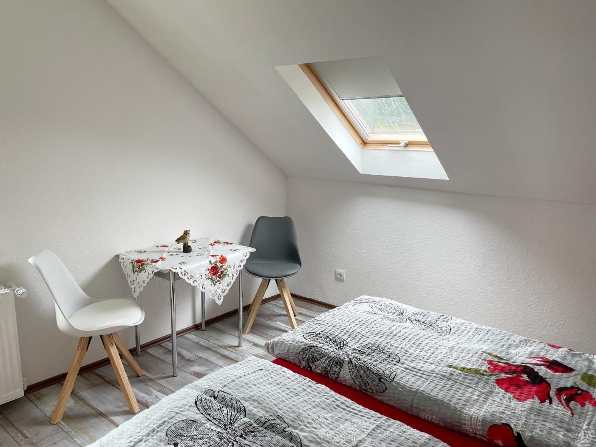 Fewo Mit Balkon Direkt Am Wald Und Wanderweg Ruhe Pur 2 Og Bad Sachsa Eksteriør billede