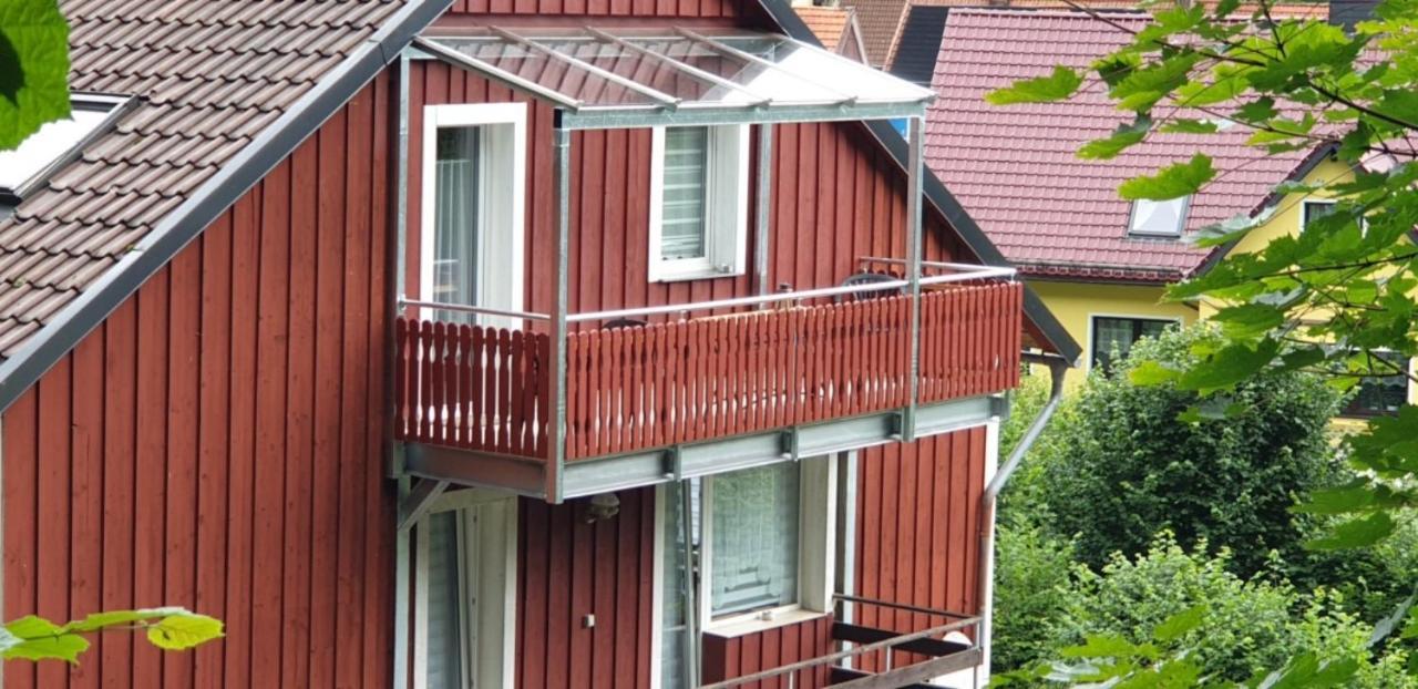Fewo Mit Balkon Direkt Am Wald Und Wanderweg Ruhe Pur 2 Og Bad Sachsa Eksteriør billede