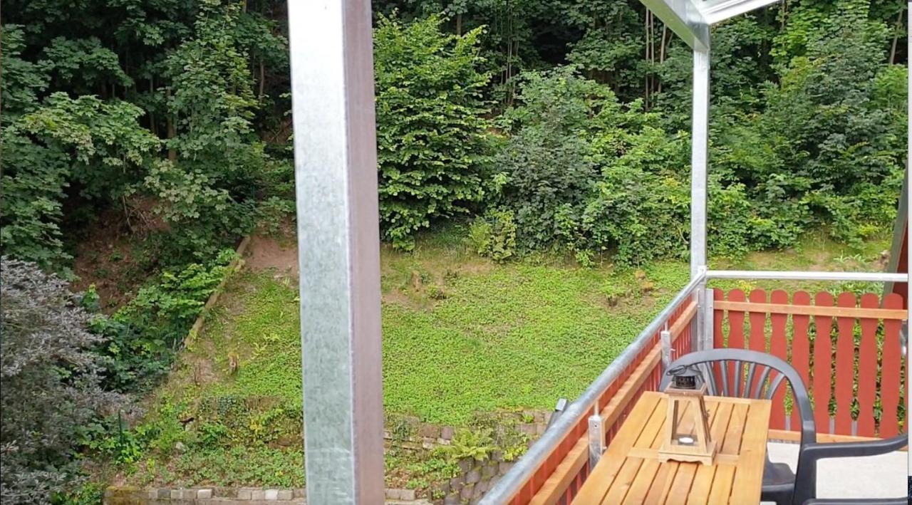 Fewo Mit Balkon Direkt Am Wald Und Wanderweg Ruhe Pur 2 Og Bad Sachsa Eksteriør billede